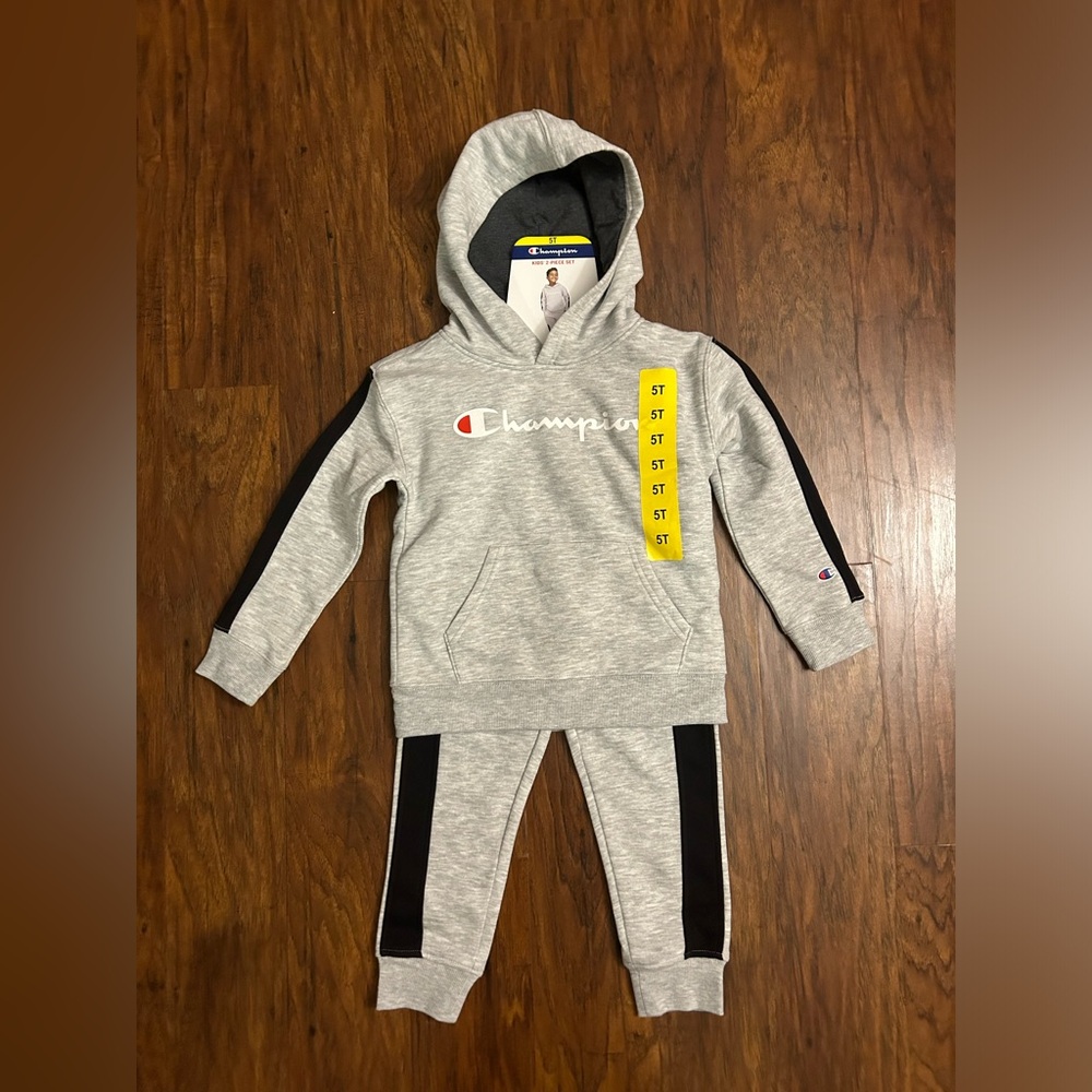 5T Champion Sweatshirt & Pant Set NWT